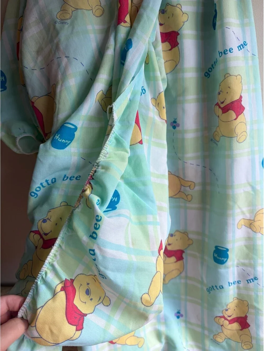 Vintage Winnie The Pooh Twin Sheets Set